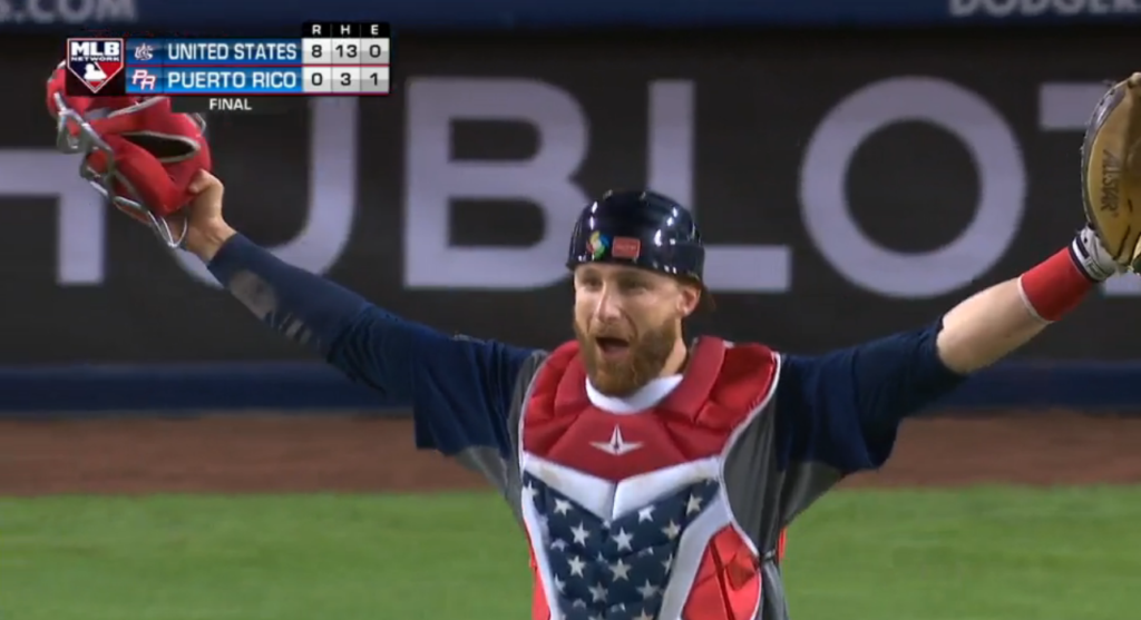 America. Rangers Rounding 3rd